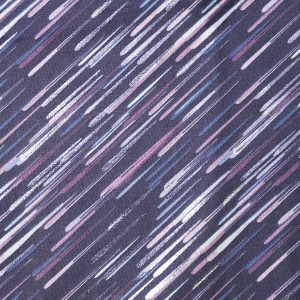 Shooting Stars on Purple Quilt Foil Cotton Fabric by Keepsake Calico