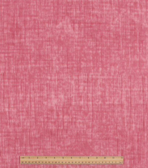 Pink Crosshatch Blizzard Fleece Fabric - Image 2