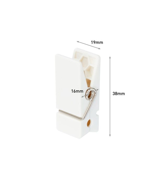 Command 20ct Adjustable Spring Clips   Strips - Image 2