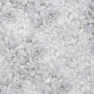 White Packed Petals Quilt Cotton Fabric by Keepsake Calico