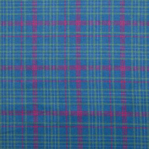 Super Snuggle Sam Blue Red Green Plaid Flannel Fabric