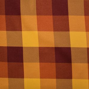 Fall Rust Mustard Buffalo Check Super Snuggle Flannel Fabric