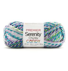 Premier Yarns Serenity Chunky Candy 109yds Bulky Acrylic Yarn