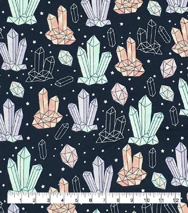 Crystals Super Snuggle Flannel Fabric - Image 2