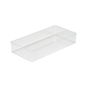 Simplify 12 Clear Rectangular Drawer Organizer