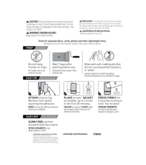 Command 20ct Adjustable Spring Clips   Strips - Image 10
