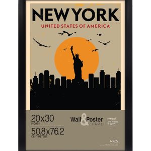 MCS 20 x 30 Black Gallery Wall   Poster Frame