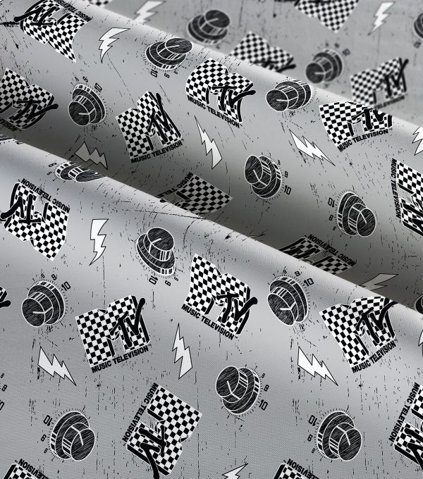 MTV Volume Dial Cotton Fabric - Image 3