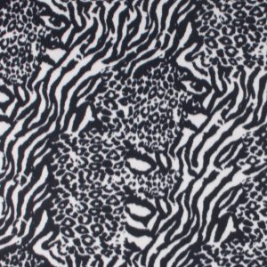 Multi Animal Blizzard Fleece Fabric