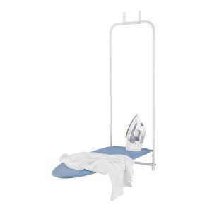 Honey Can Do 50 x 52 Blue Over The Door Compact Folding Ironing Board