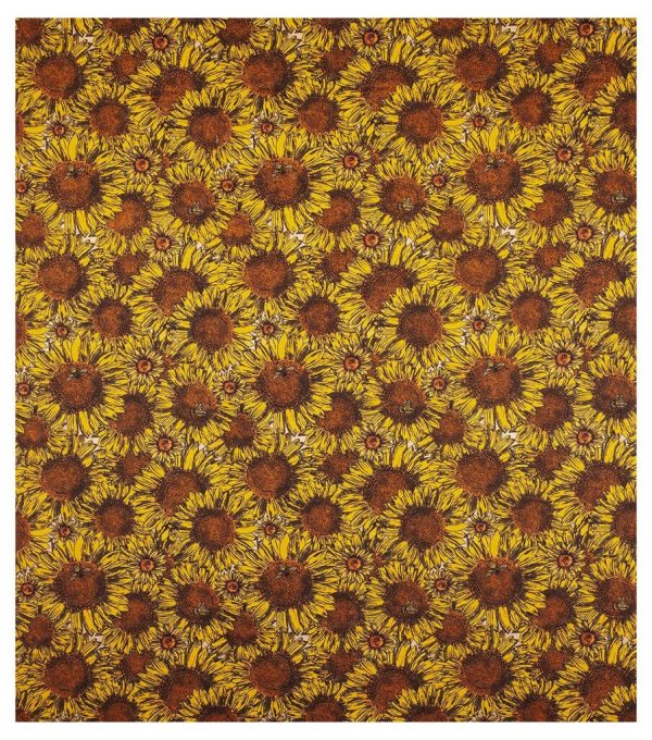 Super Snuggle Flannel Fabric Sunflowers   Bees - Image 2
