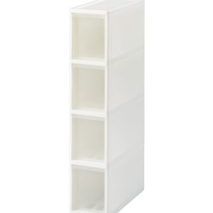 Astage 33.5 Slim 4 Drawer Plastic Storage