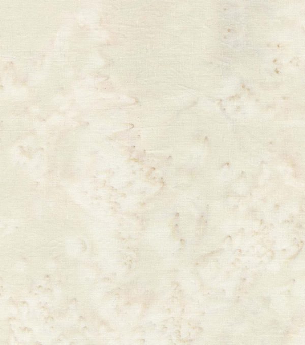 Naturally Neutrals Cream Batik Cotton Fabric