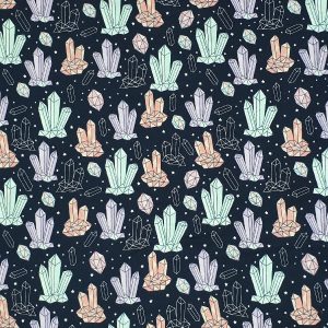 Crystals Super Snuggle Flannel Fabric