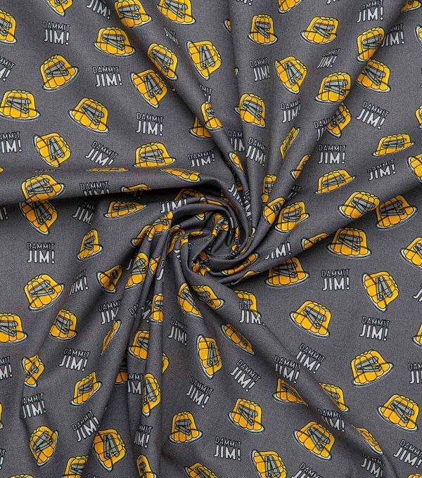 The Office Pranks Stapler Cotton Fabric - Image 4