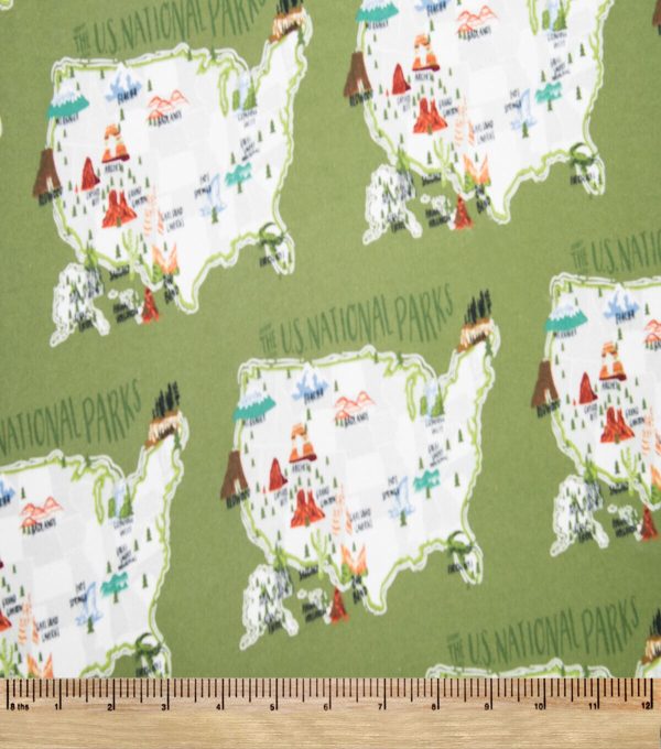 Super Snuggle National Parks Flannel Fabric - Image 2