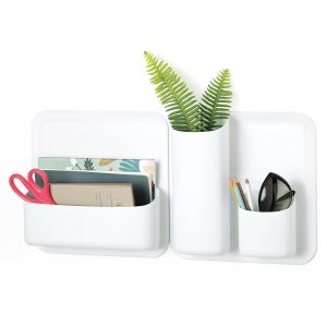 Honey Can Do 5pc Vertical Office Supply Organizer