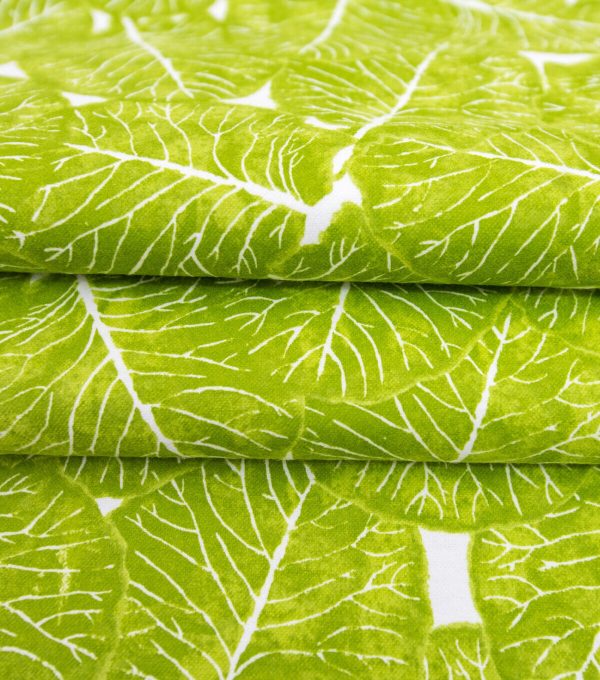 Cabbage Leaf Super Snuggle Flannel Fabric - Image 3