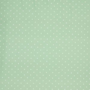 Small Dots on Green Soft   Minky Fleece Fabric