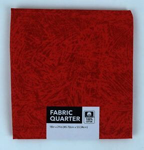 18 x 20 Brush Texture Cotton Fabric Quarter 1pc by Keepsake Calico