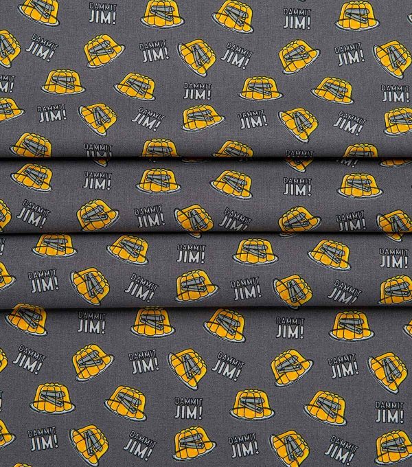 The Office Pranks Stapler Cotton Fabric - Image 3