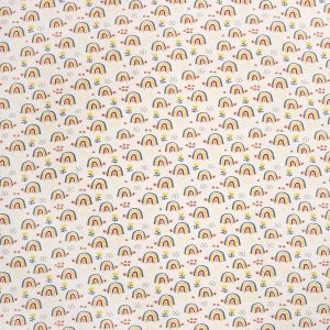 Rainbow Turtle Super Snuggle Flannel Fabric