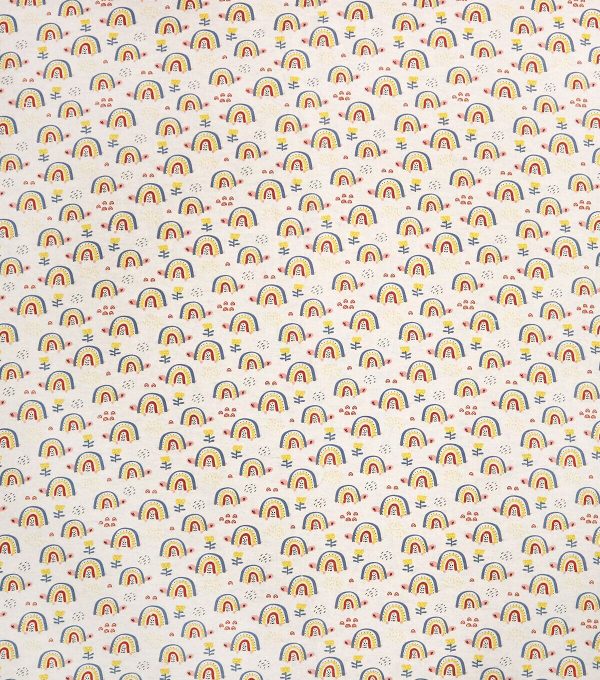 Rainbow Turtle Super Snuggle Flannel Fabric