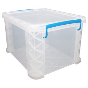 Super Stacker 17.5 x 14 Clear Plastic File Storage Box