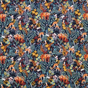 Foliage Packed Forest Super Snuggle Flannel Fabric - 1