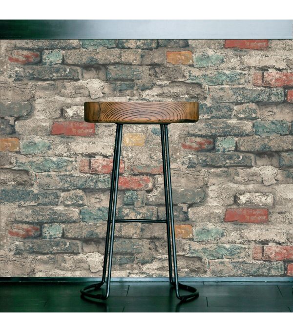 RoomMates Wallpaper Brick Alley - Image 6
