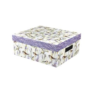 13 Meadowbrook Rectangle Box With Cutout Handles by Place   Time