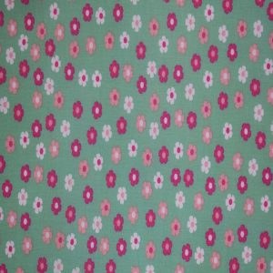 Ditsy Floral on Light Green Quilt Cotton Fabric by Quilter s Showcase