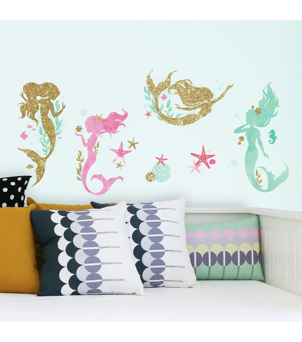 York Wallcoverings Wall Decals Mermaid - Image 4