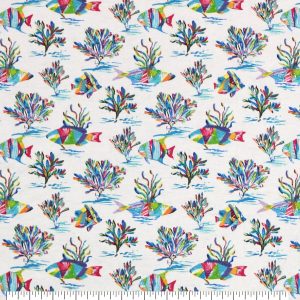 Bright Ocean Super Snuggle Flannel Fabric