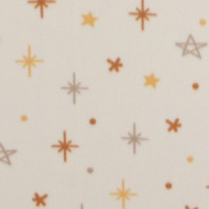 Muted Star Icons Blizzard Fleece Fabric