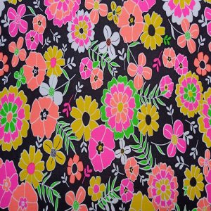 Large Floral Quilt Cotton Fabric by Quilter s Showcase