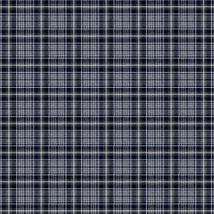 Navy   Grey Plaid Super Snuggle Flannel Fabric