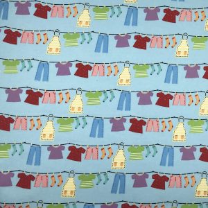 Drying Clothes Super Snuggle Flannel Fabric