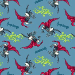 Goosebumps Vampire Halloween Cotton Fabric
