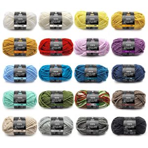 Arteza Classic Colors Premium Worsted Acrylic Yarn 20 Bundle