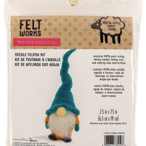 Dimensions 7.5 GnomeWool Roving Needle Felting Kit