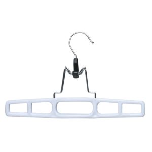 Honey Can Do 11 White Pant   Skirt Clamp Hangers 12pk