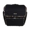 Everything Mary 18 Floral on Black Collapsible Rolling Craft Bag