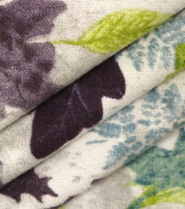 Repeating Leaves Super Snuggle Flannel Fabric - Image 2