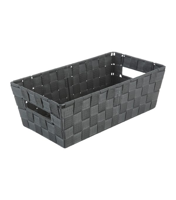 Simplify 15 Woven Strap Shelf Tote - Image 2