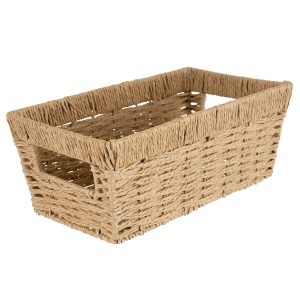 Simplify 11 x 6.5 Dutch Weave Shelf Storage Basket