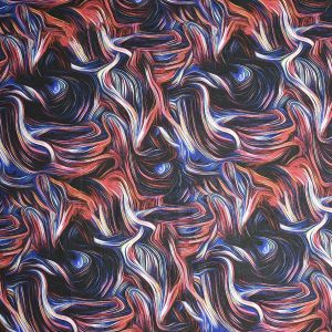 Black Oil Slick Blender Quilt Cotton Fabric by Keepsake Calico