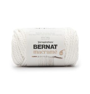 Bernat Macrame 44yds Super Bulky Cotton Yarn - Natural