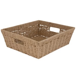 Simplify 15 x 13 Dutch Weave Shelf Storage Basket
