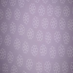 Happy Floral on Lilac Quilt Cotton Fabric by Quilter s Showcase